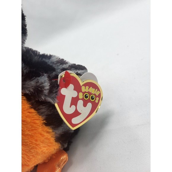 Halloween Ty Beanie Boo Owl "Midnight" - Picture 2 of 5